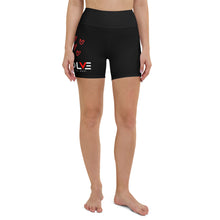 Load image into Gallery viewer, 3volve Heart Yoga Shorts