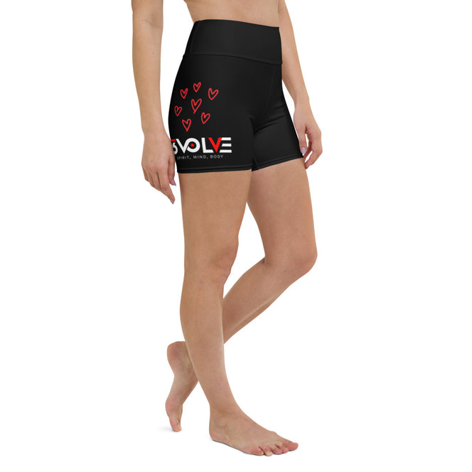 3volve Heart Yoga Shorts